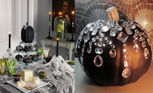 идеи декорация на тиква и предмети за Хелоуин