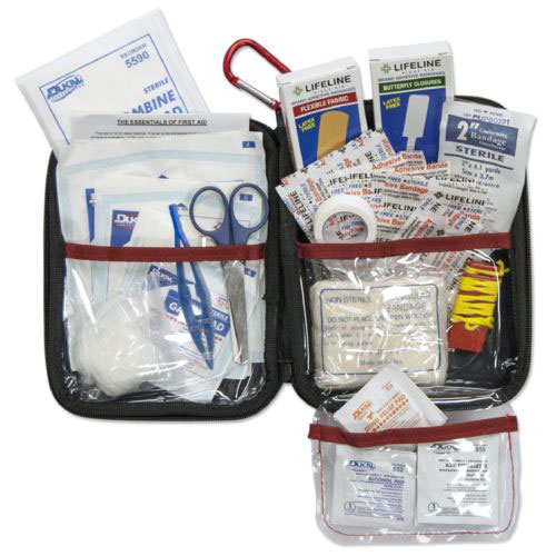 first aid kit emergency travel bag