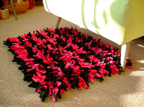 идеи как да си направим меко килимче 11