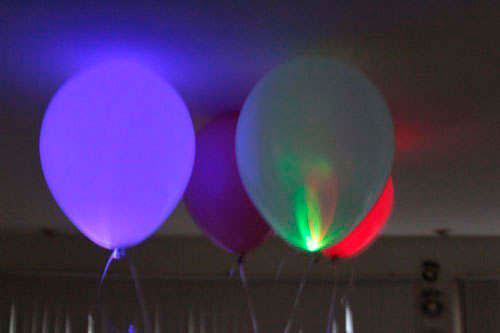 идеи светещи балони