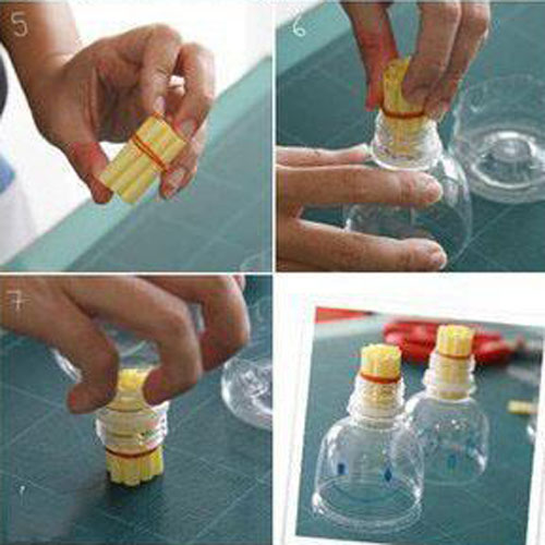 идеи играчка от бутилка и сламки за супер сапунени балончета