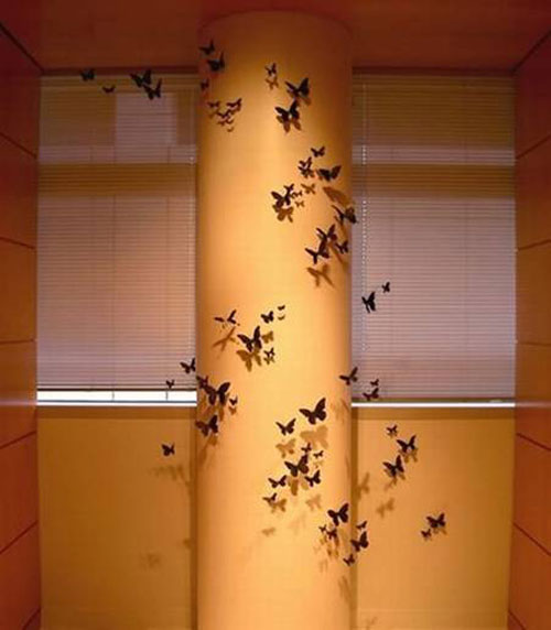 идеи пеперуди в интериора