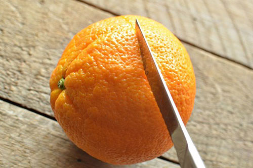 идеи ароматна портокалова свещ без восък