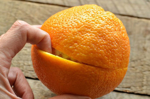идеи ароматна портокалова свещ без восък
