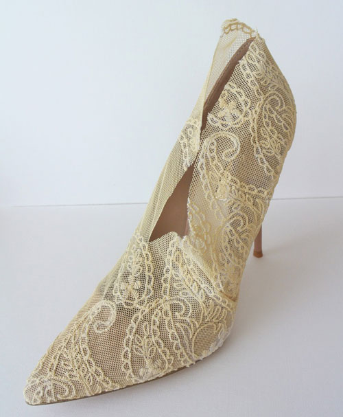 модни идеи ръчно направени сватбени обувки