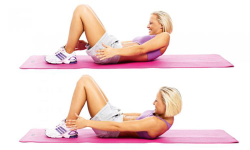 Упражнения за стягане на коремните мускули