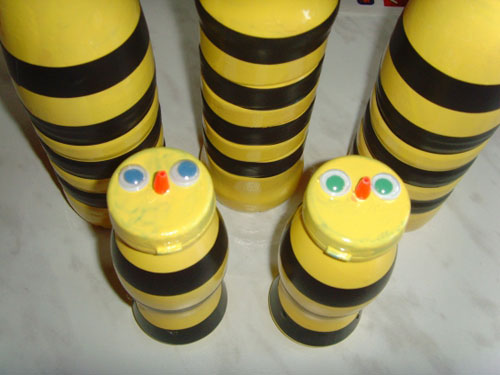 идеи кошер с пчели от пластмасови бутилки