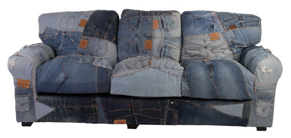 Идеи за интериора от джинси